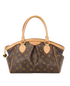 Tivoli PM, &pound;750, Handbags, Brown, Canvas, Front view